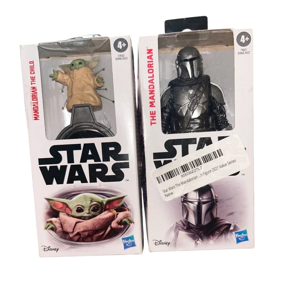 Star Wars The Mandalorian & The Child Action Figure Set Hasbro 2021 Value Series